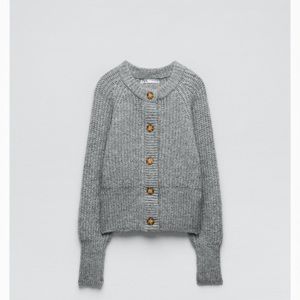 Zara Ribbed Cardigan